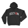Section 10 Logo Unisex Hoodie Black