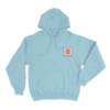 Section 10 Minimal Unisex Hoodie Sky Blue