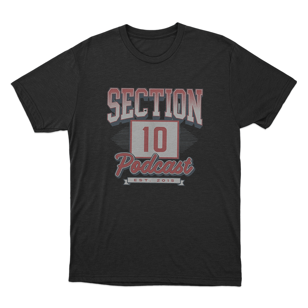 Section 10 Vintage Unisex T Shirt Black Section 10 Vintage Unisex T Shirt Black