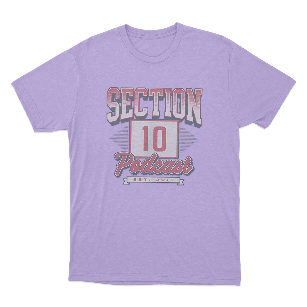 Section 10 Vintage Unisex T Shirt Purple Section 10 Vintage Unisex T Shirt Purple