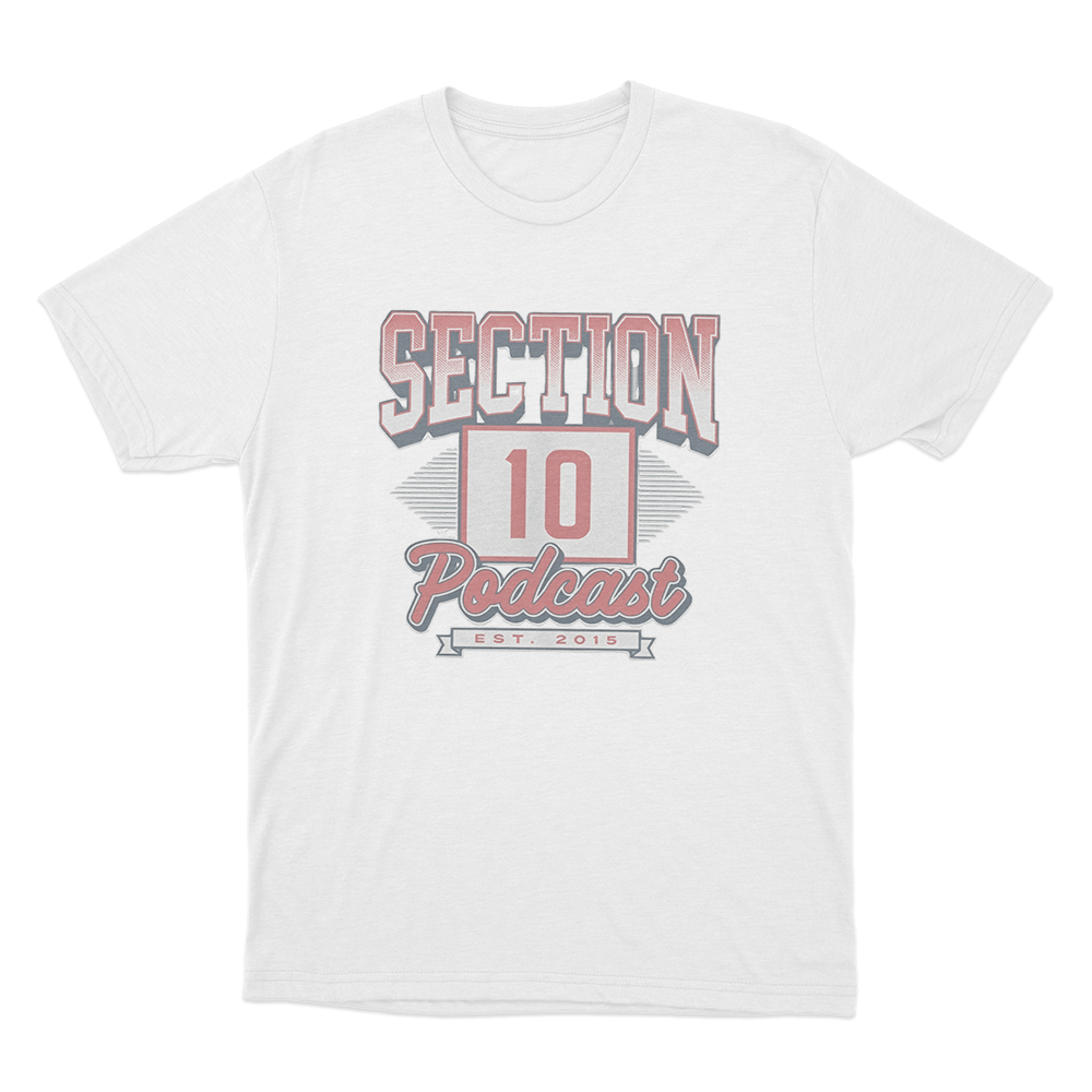 Section 10 Vintage Unisex T Shirt White Section 10 Vintage Unisex T Shirt White