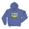 Wc 40 Unisex Hoodie Blue 1
